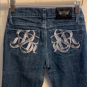 Rock & republic dark blue jeans 24 long